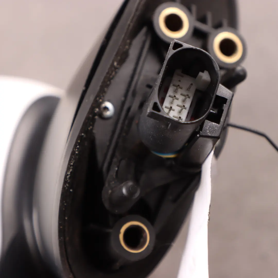 Heated Right Door Wing Mirror Power Fold O/S White to Mini Cooper One R50 R52 R53 with Part number 7192476 Mini Cooper One R50 R52 R53 Heated Right Door Wing Mirror Power Fold O/S White - SKU rhd-7192476-WHI - Part number 7192476