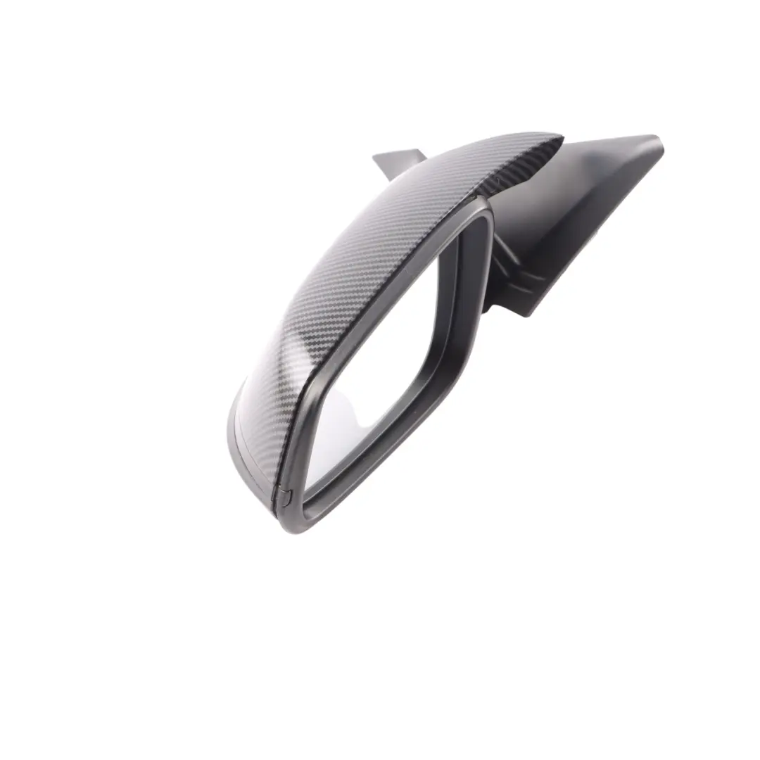 Door Wing Mirror Heated Carbon Cover Outside Left N/S 6 Pins to BMW F20 with Part number 7242703 BMW F20 Door Wing Mirror Heated Carbon Cover Outside Left N/S 6 Pins - SKU RHD-7242703-CARBON - Part number 7242703