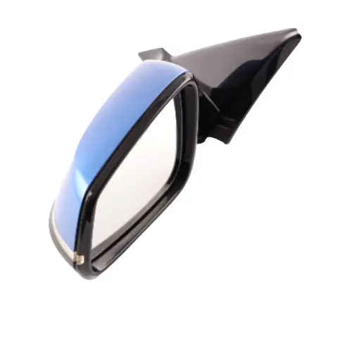 BMW F20 Left Heated Wing Mirror N/S High Gloss Estoril Blau Blue B45 - SKU rhd-7242779-EB - Part number 7242779