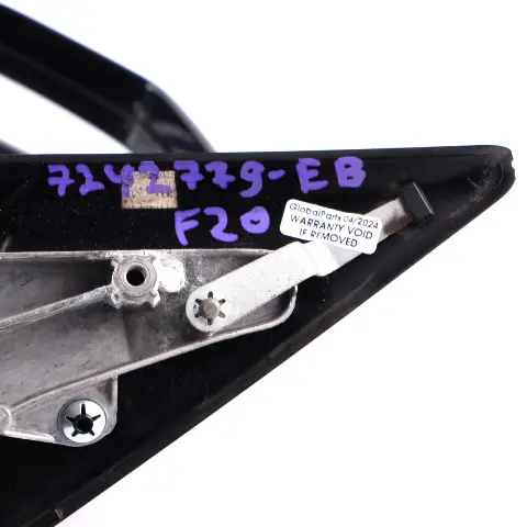 BMW F20 Left Heated Wing Mirror N/S High Gloss Estoril Blau Blue B45 - SKU rhd-7242779-EB - Part number 7242779