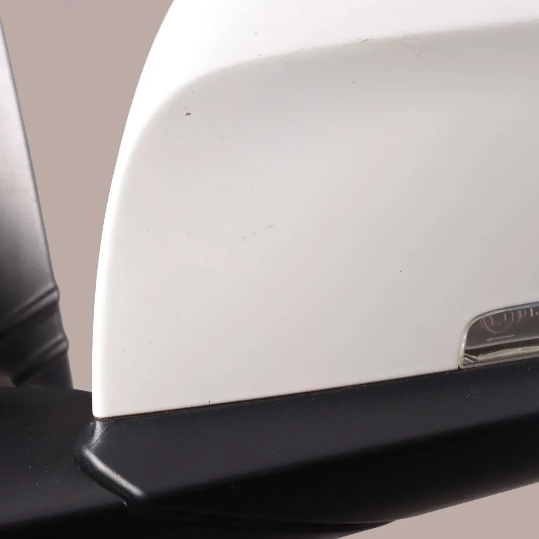  Wing Mirror BMW F30 F31 Heated Left Door N/S 6 Pins Alpine White - 300 - SKU rhd-7245093-AW - Part number 7245093