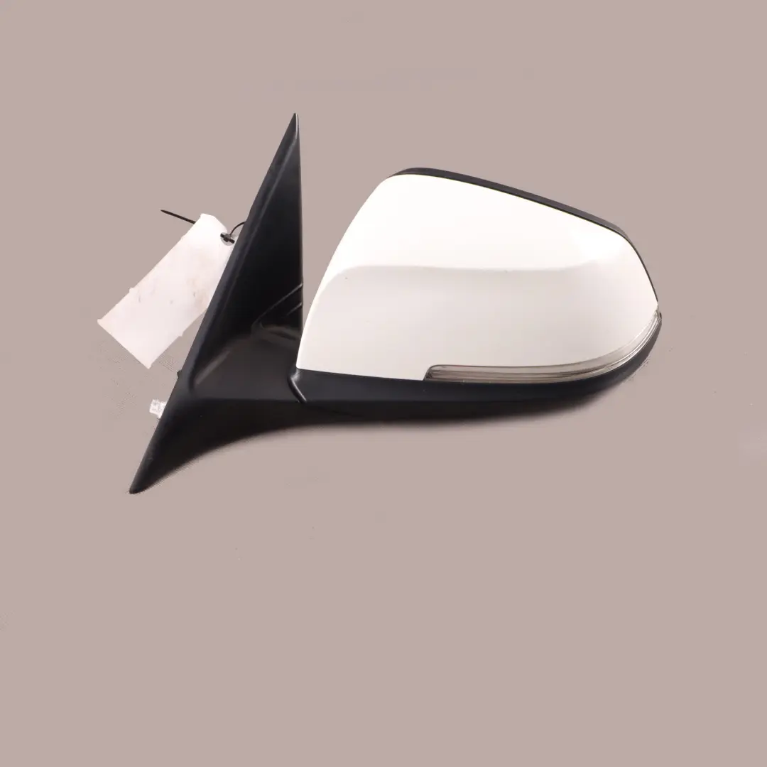  Wing Mirror BMW F30 F31 Heated Left Door N/S 6 Pins Alpine White - 300 - SKU rhd-7245093-AW - Part number 7245093
