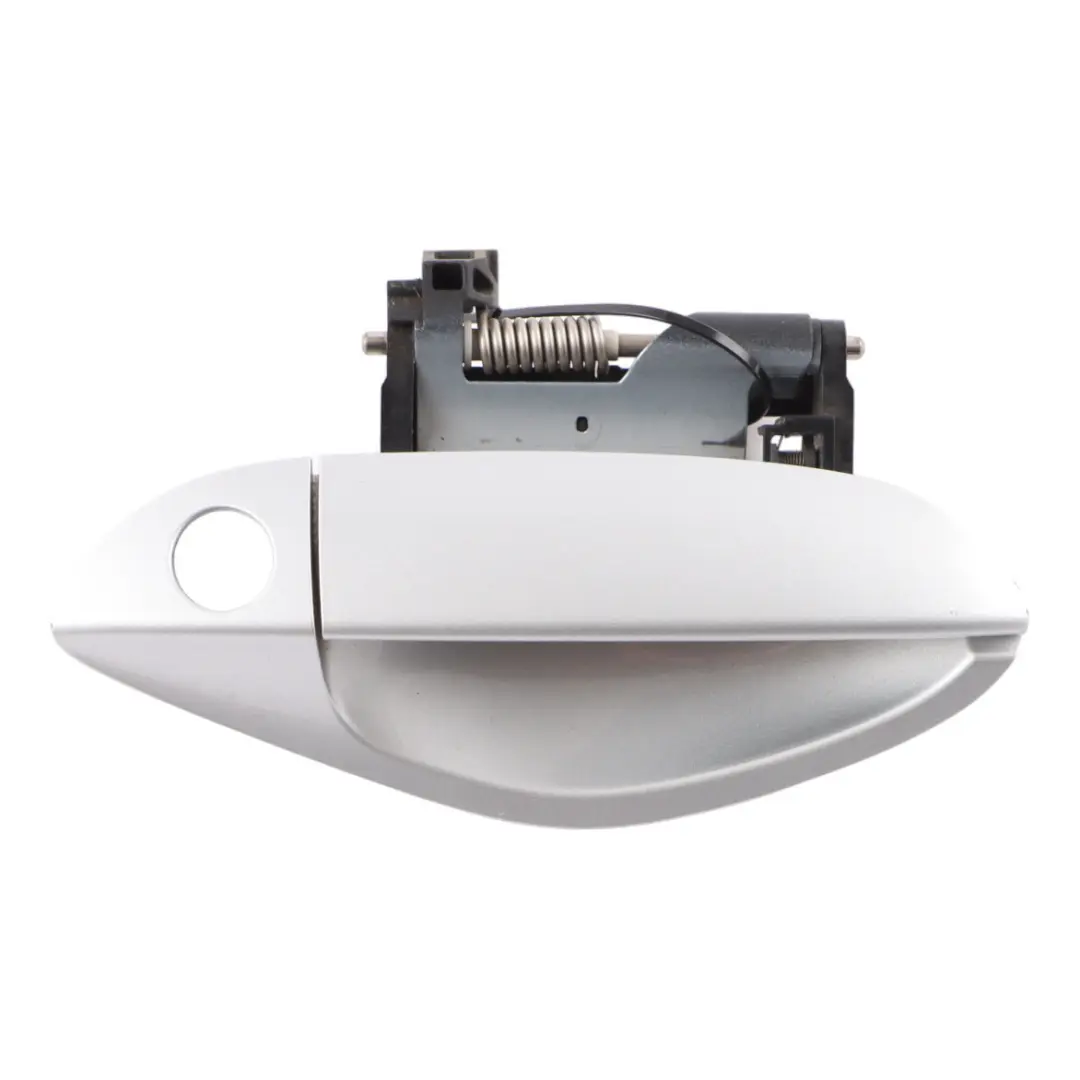 BMW Z4 E89 Outer Door Opener Right Grab Handle O/S Titan Silver Metallic - 354 - SKU rhd-7250110-TS - Part number 7250110