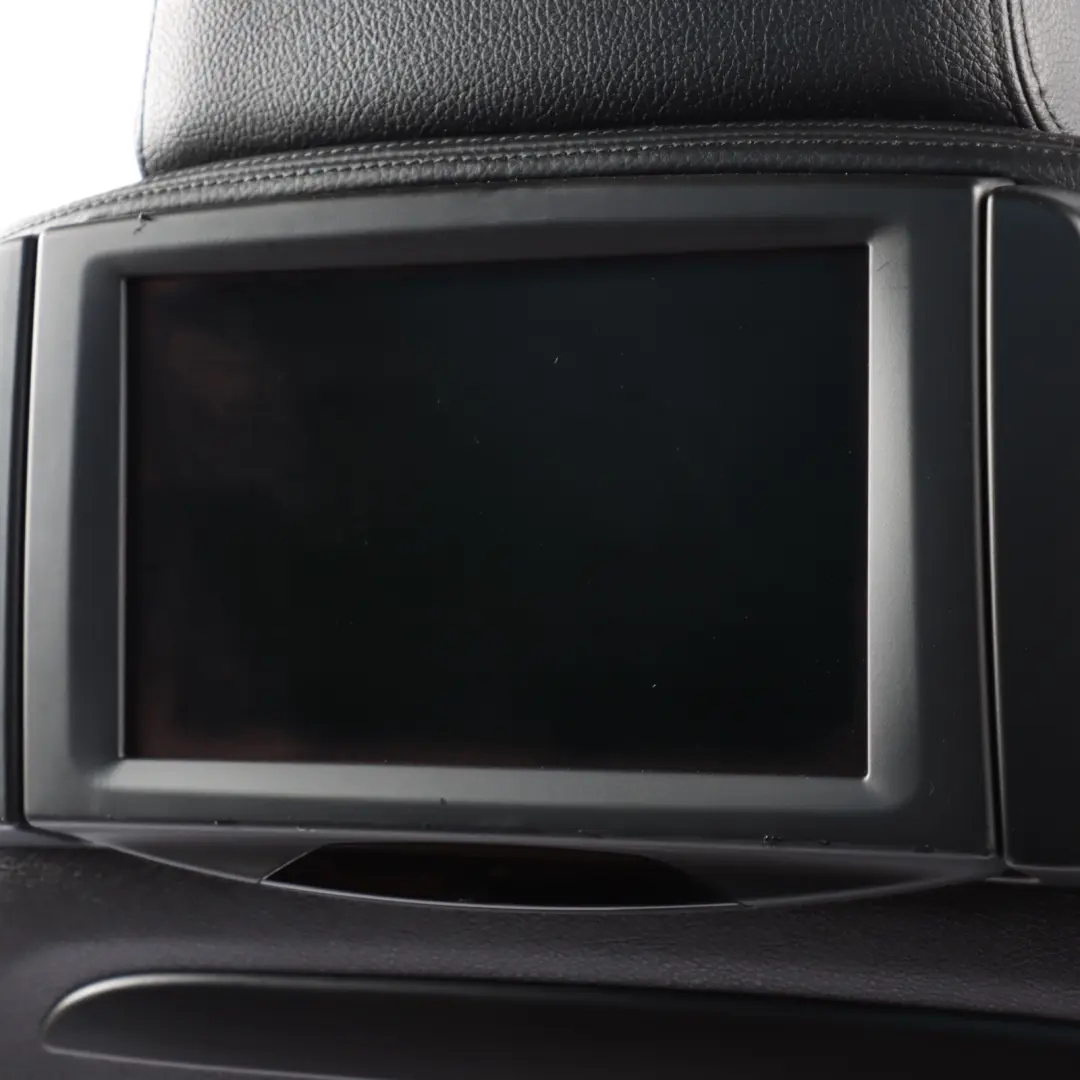 BMW F02 Front Comfort Seat Memory Screen Heated Right O/S Leather Dakota Black - SKU RHD-7255058-4 - Part number 7255058