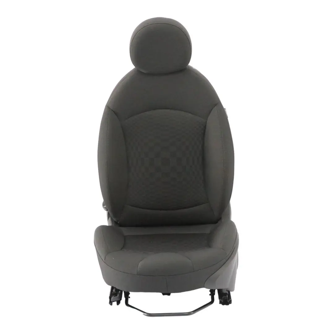 MINI Cooper One R55 R56 R57 LCI Sport Cloth Chequered Front Left N/S Seat - SKU rhd-7255500-2 - Part number 7255500