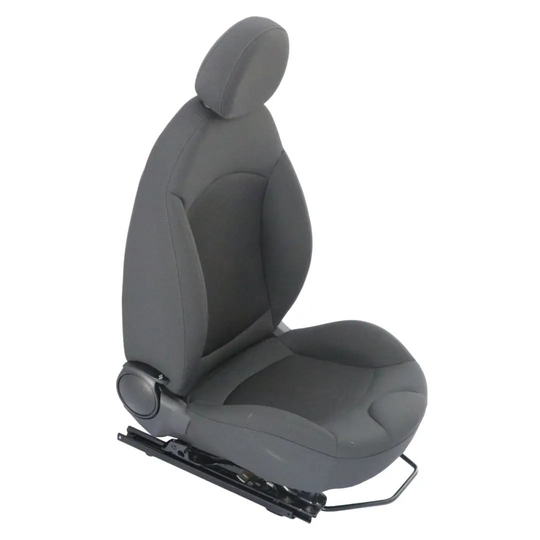 MINI Cooper One R55 R56 R57 LCI Sport Cloth Chequered Front Left N/S Seat - SKU rhd-7255500-2 - Part number 7255500