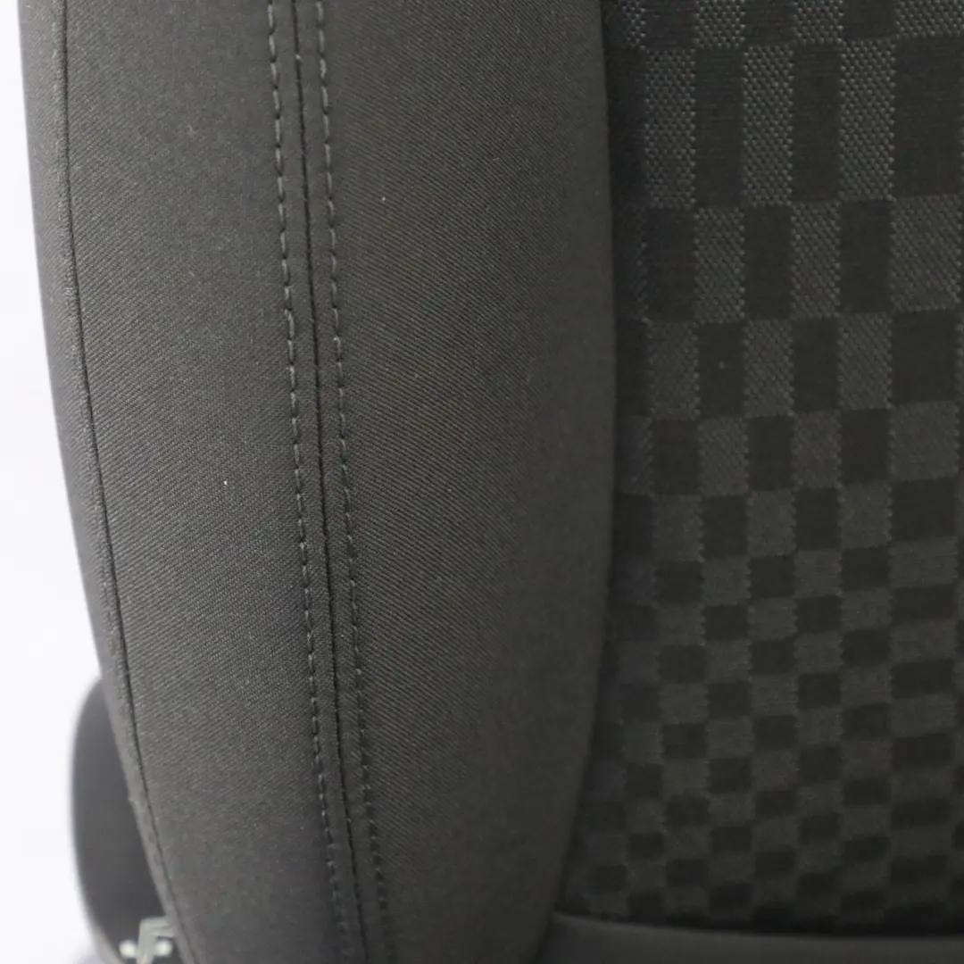 Cloth Chequered Front Left N/S Seat to MINI Cooper One R55 R56 R57 LCI Sport with Part number 7255500 MINI Cooper One R55 R56 R57 LCI Sport Cloth Chequered Front Left N/S Seat - SKU rhd-7255500-2 - Part number 7255500