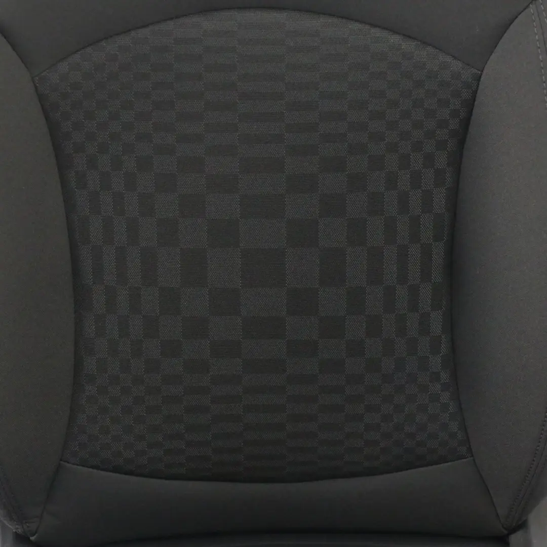 MINI Cooper One R55 R56 R57 LCI Sport Cloth Chequered Front Left N/S Seat - SKU rhd-7255500-2 - Part number 7255500
