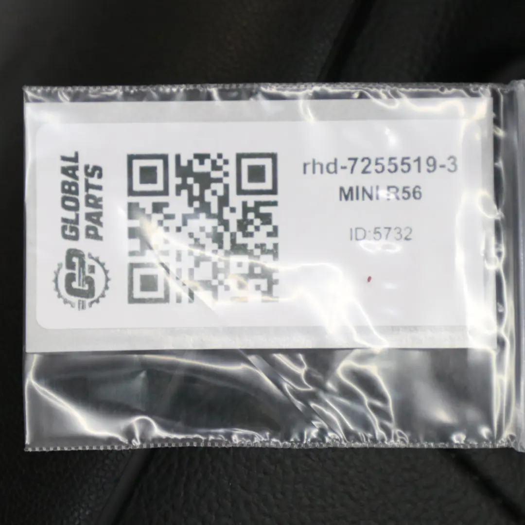 Front Seat MINI R56 R57 LCI Left N/S Side Sport Carbon Black Leather Punch to with Part number 7255519 Front Seat MINI R56 R57 LCI Left N/S Side Sport Carbon Black Leather Punch - SKU rhd-7255519-3 - Part number 7255519