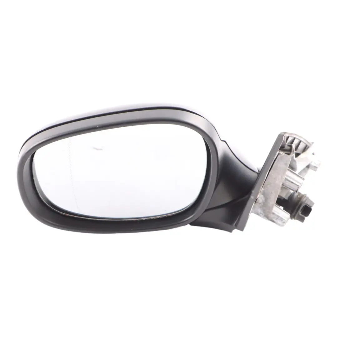 BMW 1 Series E87 LCI Heated Left Wing Mirror N/S Black Sapphire Metallic 475 - SKU rhd-7268125-BS - Part number 7268125