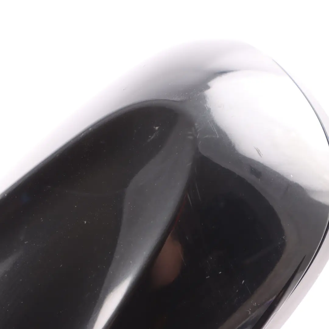 BMW 1 Series E87 LCI Heated Left Wing Mirror N/S Black Sapphire Metallic 475 - SKU rhd-7268125-BS - Part number 7268125