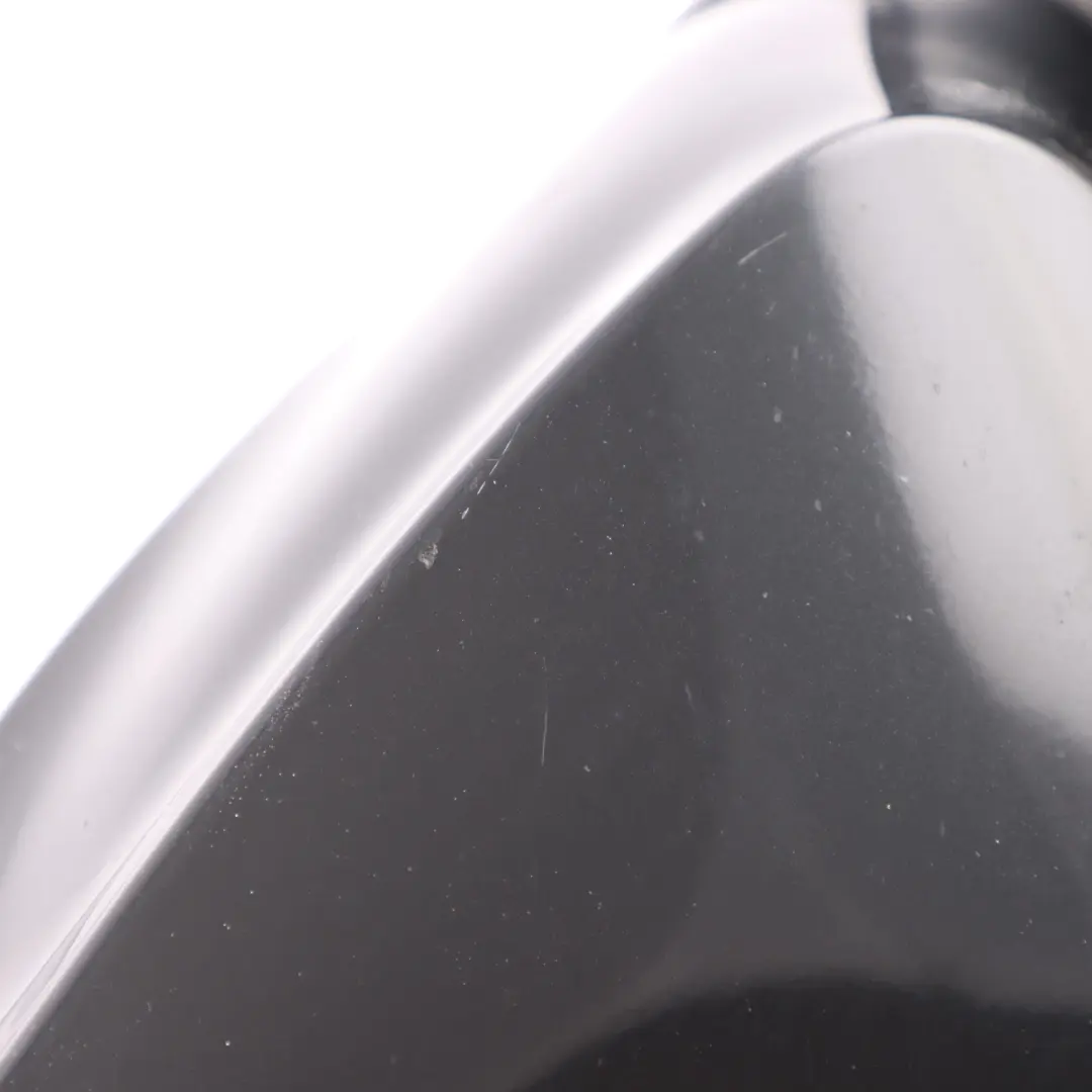 BMW 1 Series E87 LCI Heated Left Wing Mirror N/S Black Sapphire Metallic 475 - SKU rhd-7268125-BS - Part number 7268125