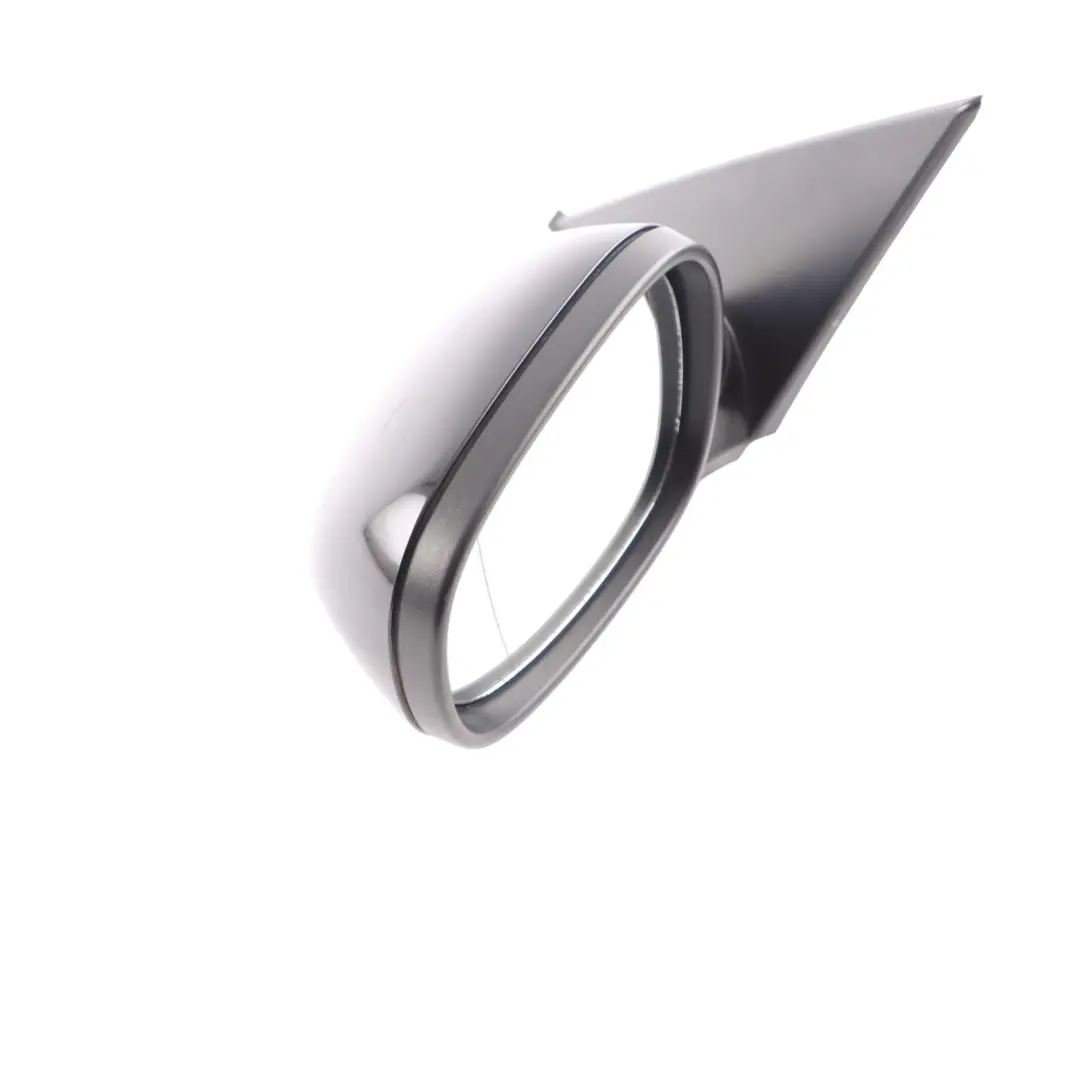 BMW 1 Series E87 LCI Heated Left Wing Mirror N/S Black Sapphire Metallic 475 - SKU rhd-7268125-BS - Part number 7268125