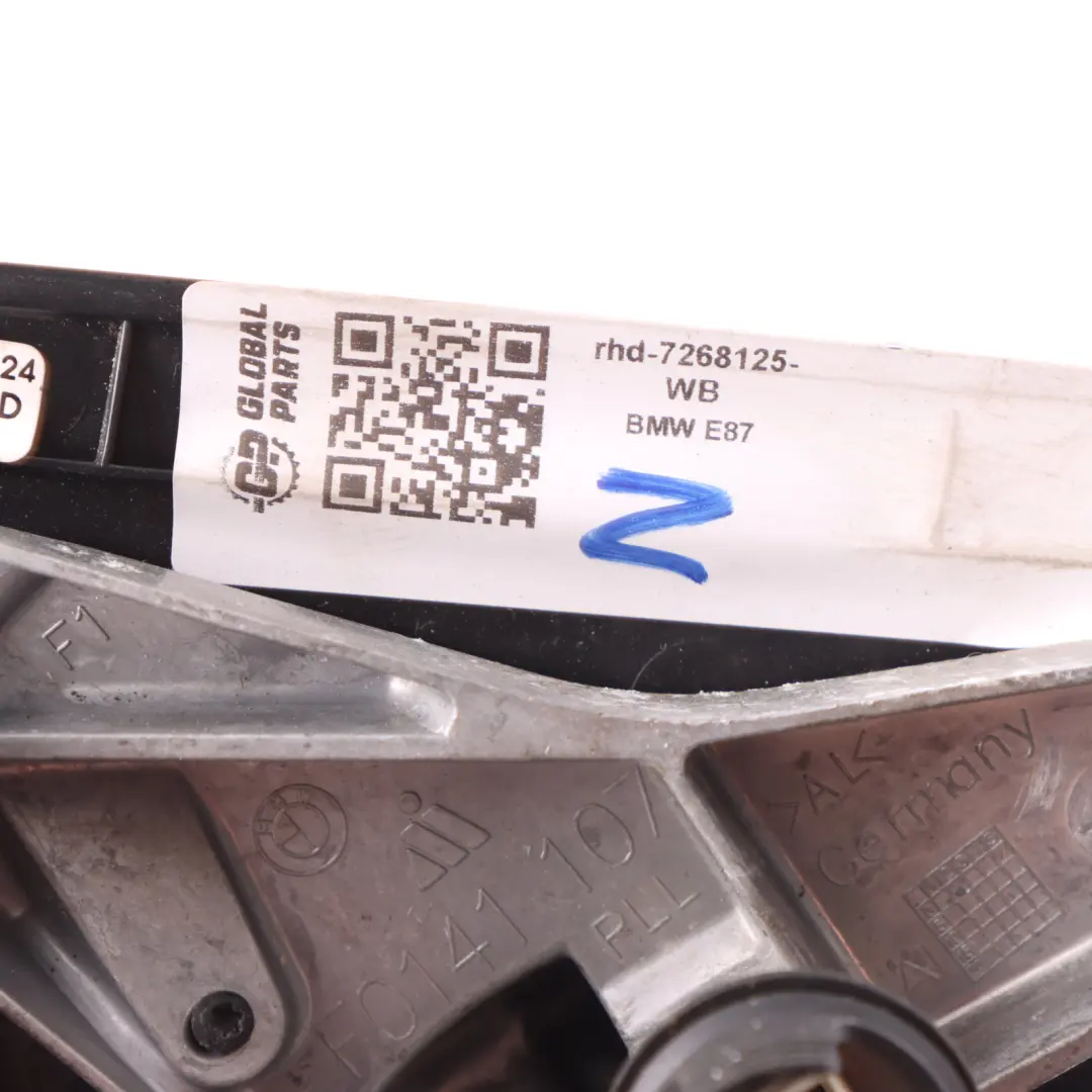 Wing Mirror Left N/S Heated 5 Pin Bluewater Metallic - 896 to BMW E87 LCI with Part number 7268125 BMW E87 LCI Wing Mirror Left N/S Heated 5 Pin Bluewater Metallic - 896 - SKU rhd-7268125-WB - Part number 7268125