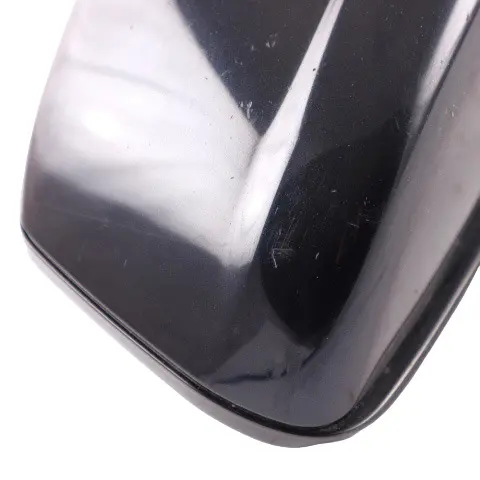 BMW F10 F11 Shadow Line Heated Right Wing Mirror O/S High Gloss Carbon Black - SKU rhd-7268250-CAR1 - Part number 7268250