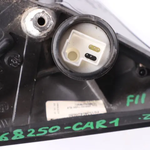 Heated Right Wing Mirror O/S High Gloss Carbon Black to BMW F10 F11 Shadow Line with Part number 7268250 BMW F10 F11 Shadow Line Heated Right Wing Mirror O/S High Gloss Carbon Black - SKU rhd-7268250-CAR1 - Part number 7268250