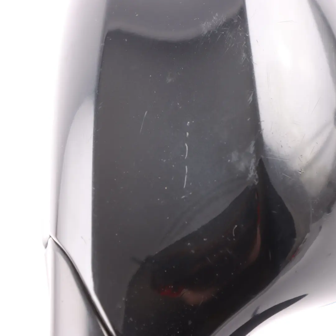 BMW 3 Series 1 E90 E91 LCI Heated Right Wing Mirror O/S Black Sapphire 475 - SKU rhd-7268264-BS1 - Part number 7268264