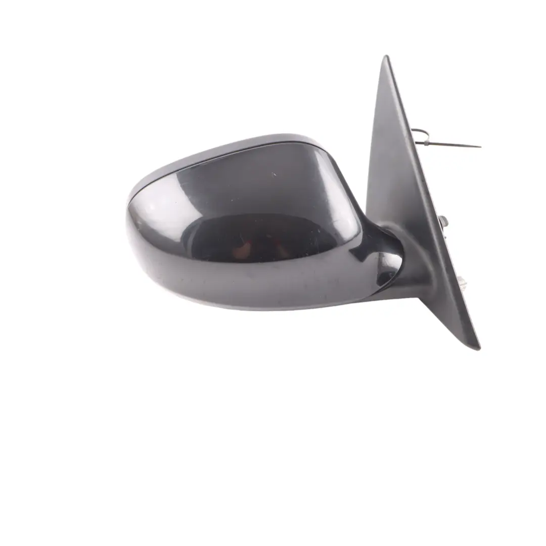 BMW 3 Series 1 E90 E91 LCI Heated Right Wing Mirror O/S Black Sapphire 475 - SKU rhd-7268264-BS1 - Part number 7268264