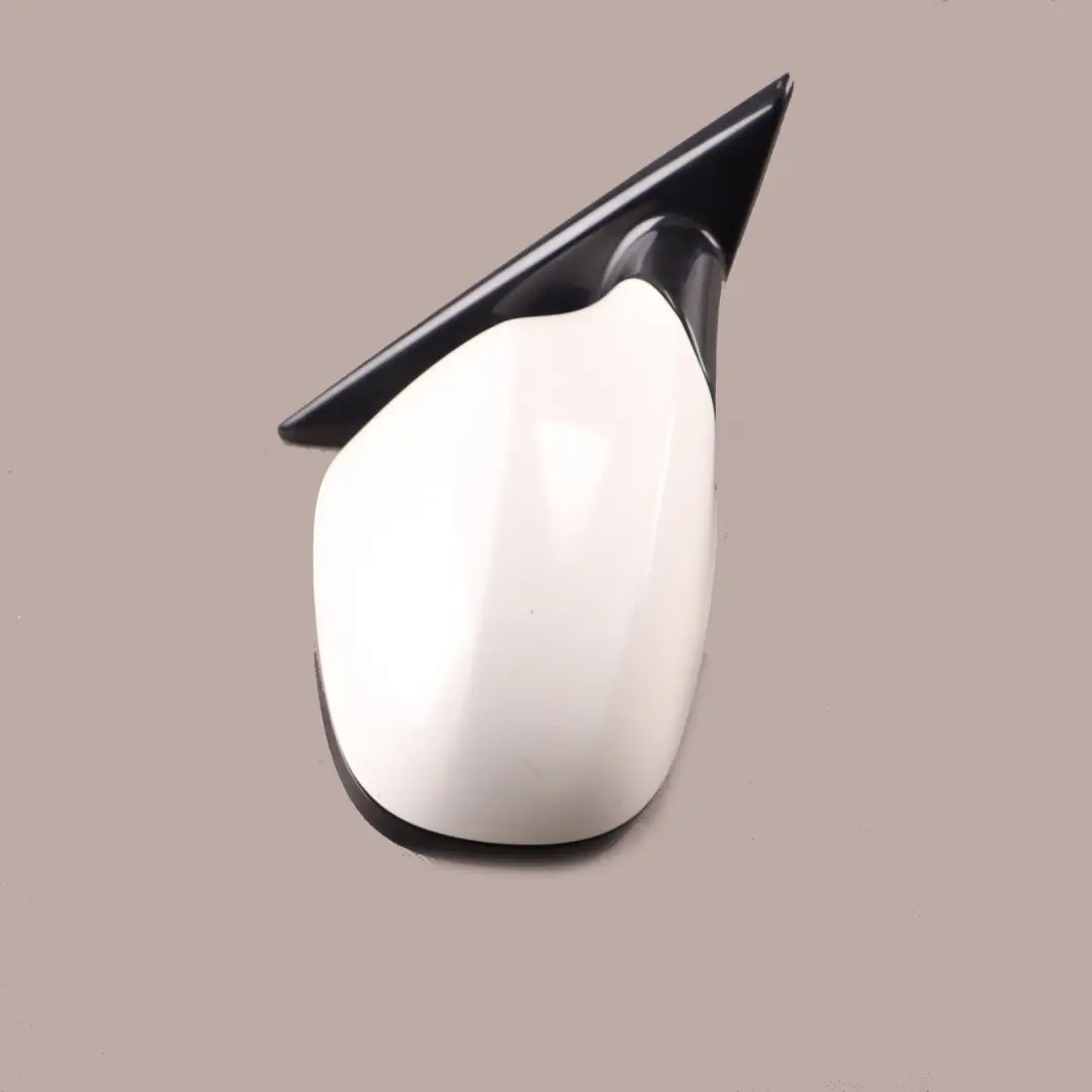 BMW 3 E90 LCI 2 M Sport High Gloss Right Wing Mirror O/S Alpinweiss White 300 - SKU rhd-7268280-AW2 - Part number 7268280