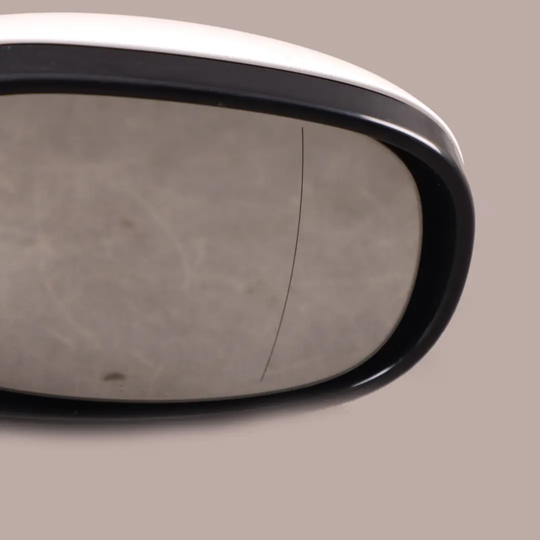 BMW 3 E90 LCI 2 M Sport High Gloss Right Wing Mirror O/S Alpinweiss White 300 - SKU rhd-7268280-AW2 - Part number 7268280