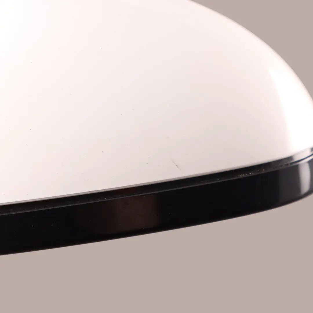 BMW 3 E90 LCI 2 M Sport High Gloss Right Wing Mirror O/S Alpinweiss White 300 - SKU rhd-7268280-AW2 - Part number 7268280