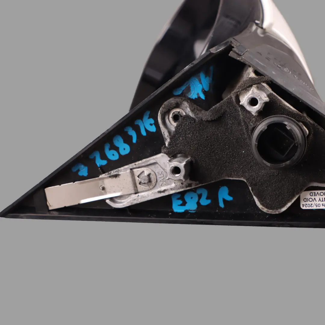 Heated Wing Mirror Right O/S Alpine White - 300 to BMW E81 E82 E88 M Sport with Part number 7268316 BMW E81 E82 E88 M Sport Heated Wing Mirror Right O/S Alpine White - 300 - SKU rhd-7268316-AW1 - Part number 7268316