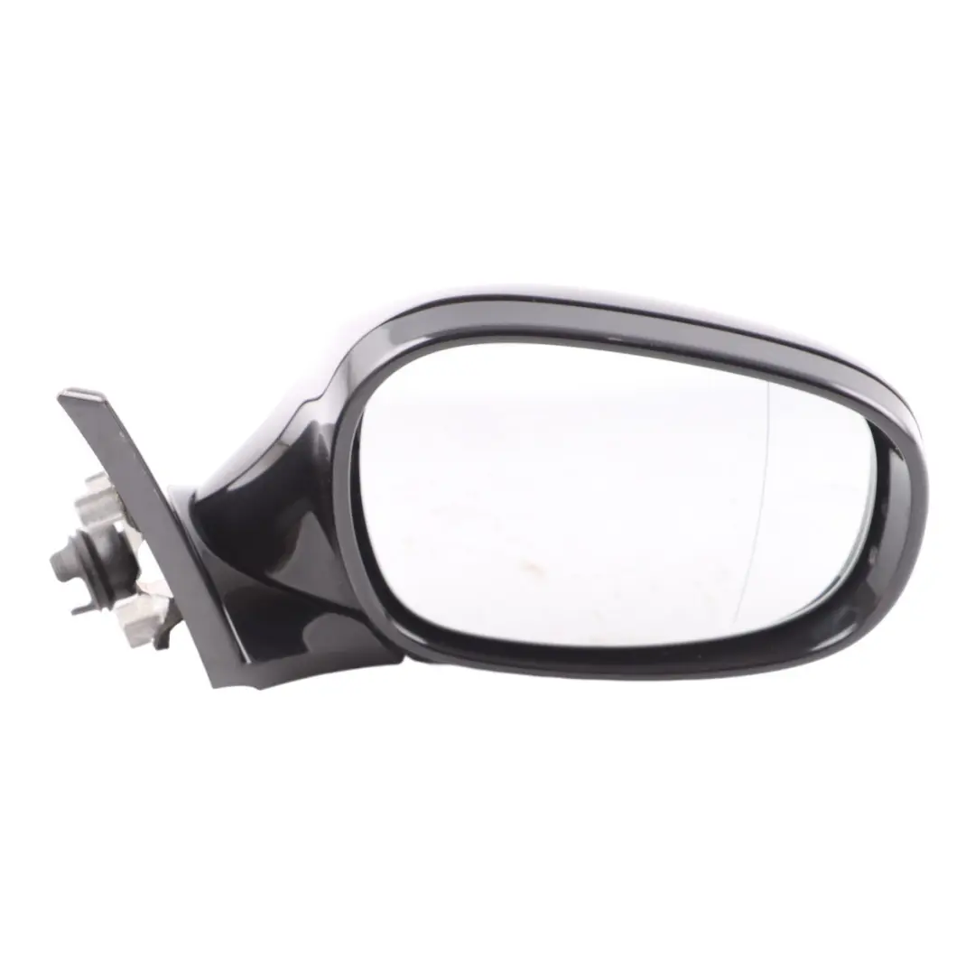 BMW E81 E82 E88 M Sport Heated Right Wing Mirror O/S Black Sapphire Metallic 475 - SKU rhd-7268316-BS - Part number 7268316