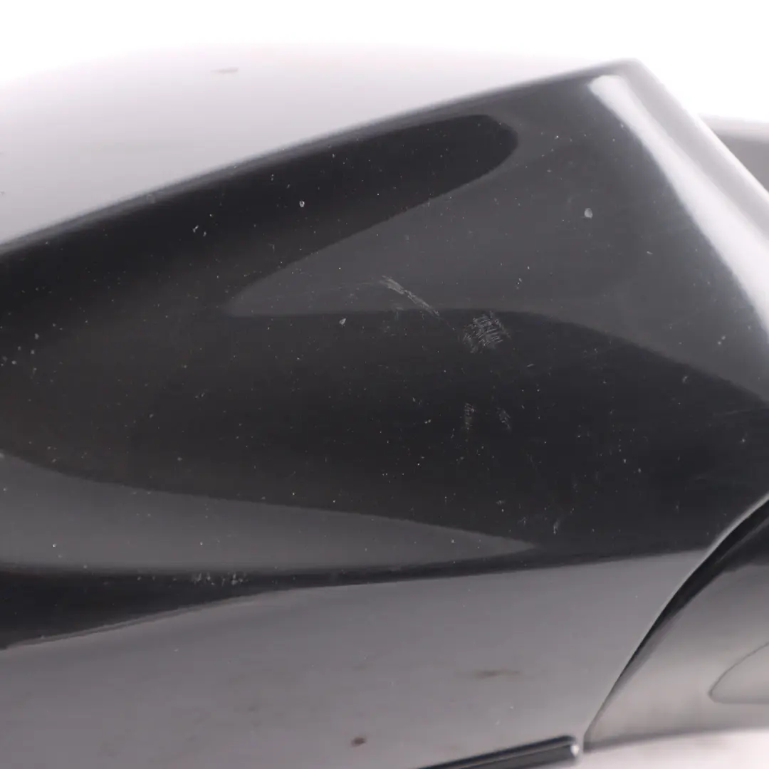 BMW E81 E82 E88 M Sport Heated Right Wing Mirror O/S Black Sapphire Metallic 475 - SKU rhd-7268316-BS - Part number 7268316