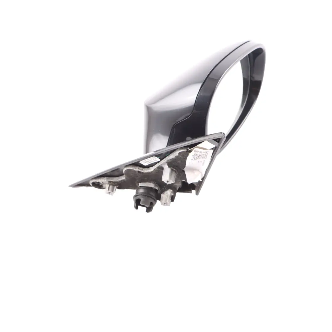 BMW E81 E82 E88 M Sport Heated Right Wing Mirror O/S Black Sapphire Metallic 475 - SKU rhd-7268316-BS - Part number 7268316