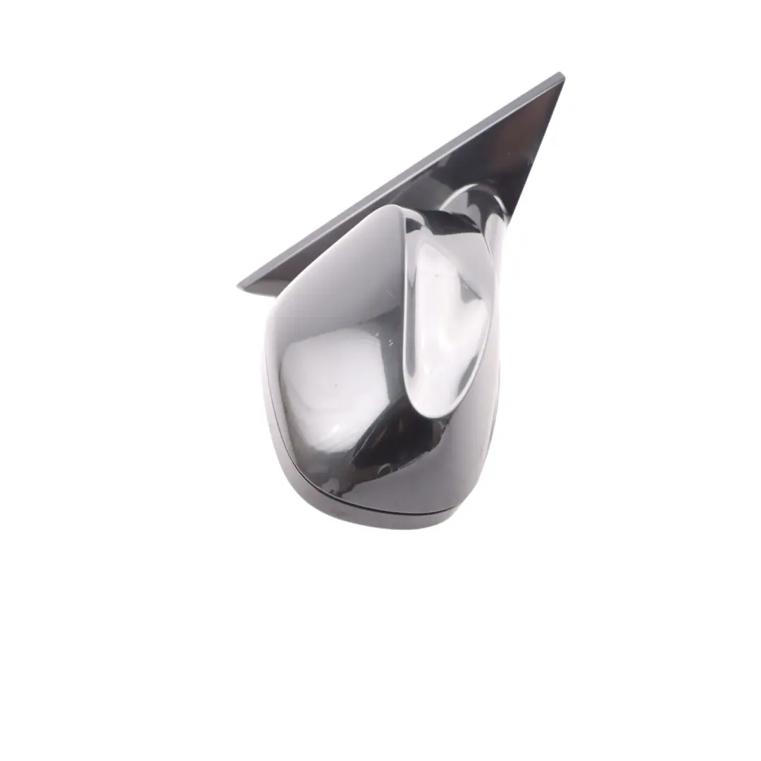 BMW E81 E82 E88 M Sport Heated Right Wing Mirror O/S Black Sapphire Metallic 475 - SKU rhd-7268316-BS - Part number 7268316