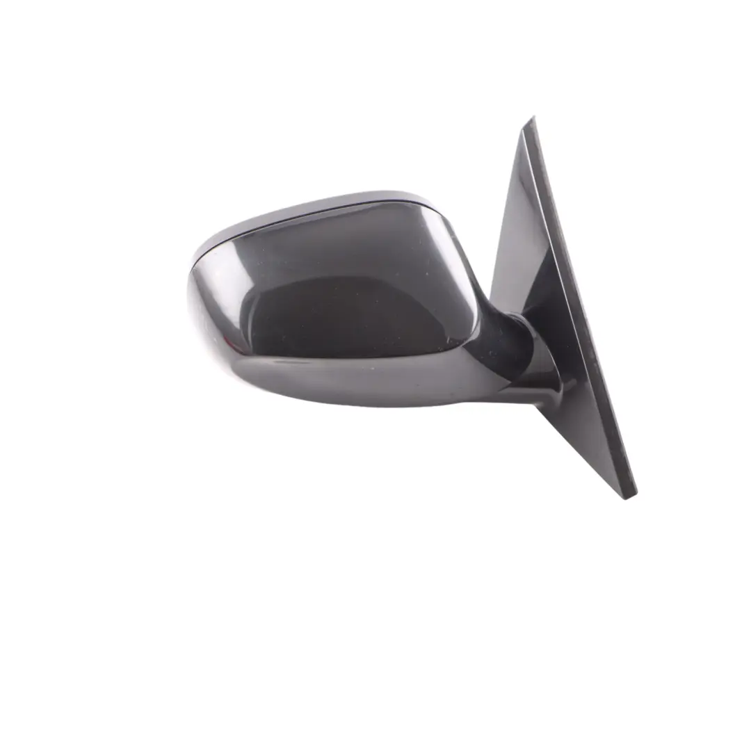 BMW E82 M Sport Power Fold High Gloss Right Wing Mirror O/S Black Sapphire - SKU rhd-7282046-BS - Part number 7282046