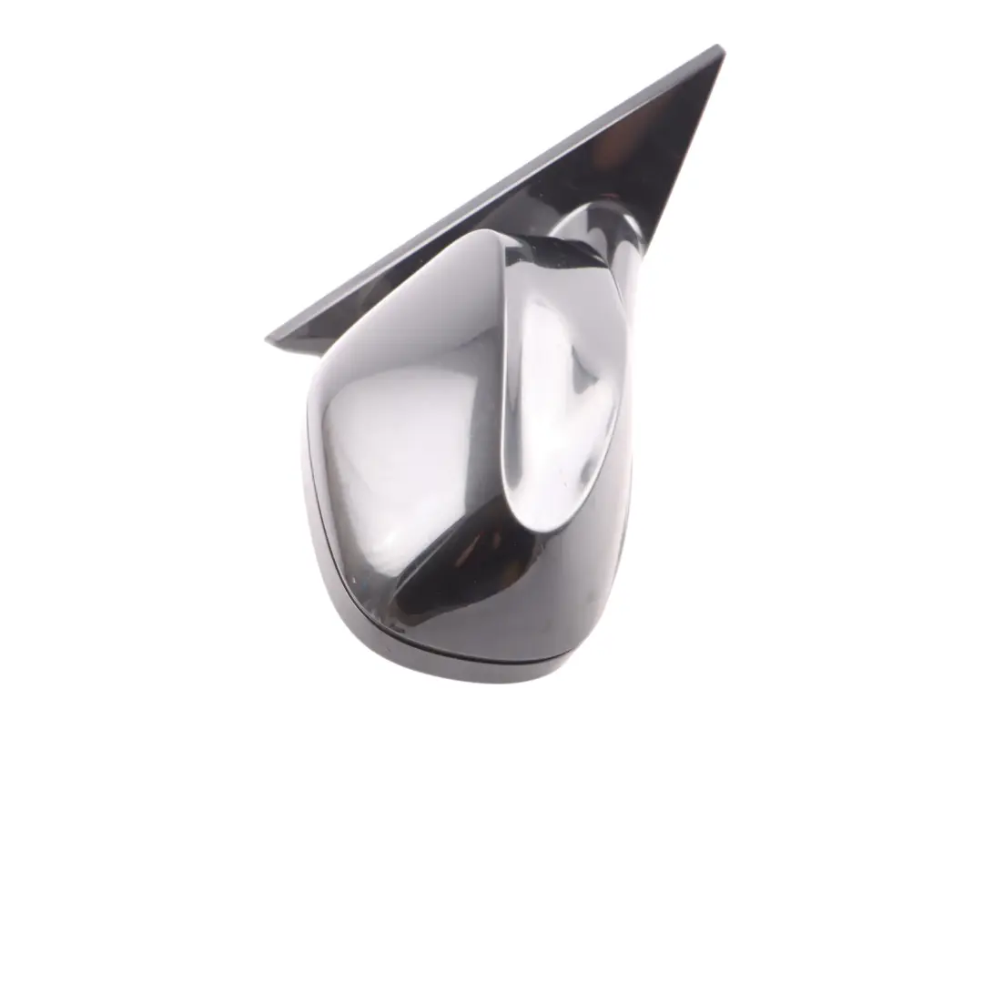 BMW E82 M Sport Power Fold High Gloss Right Wing Mirror O/S Black Sapphire - SKU rhd-7282046-BS - Part number 7282046