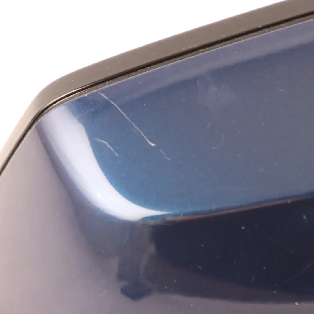 BMW 5 Series F07 GT Auto Dip Right Wing Mirror O/S High Gloss Deep Sea Blue A76 - SKU rhd-7283670-DSB - Part number 7283670