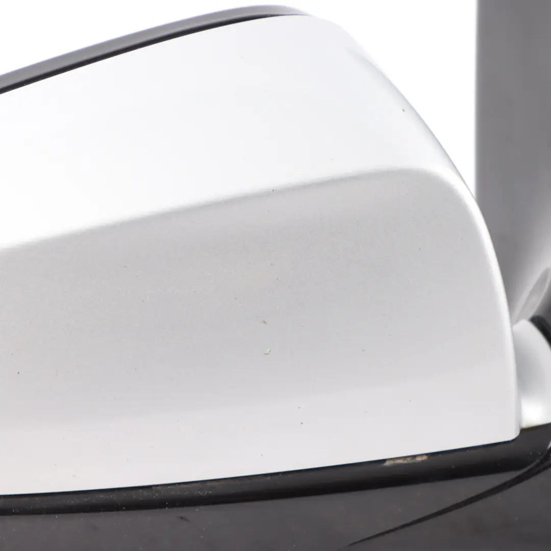 BMW F07 GT Auto Dip Wing Mirror Right O/S High Gloss Titan Silver - 354 - SKU rhd-7283670-TS - Part number 7283670