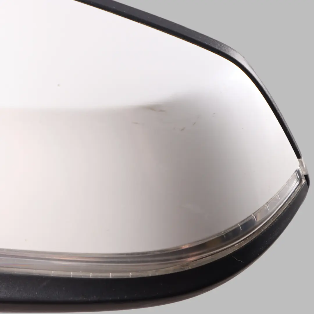BMW X1 Series E84 Heated Left Wing Mirror N/S Door Mineral White Metallic A96 - SKU rhd-7307157-MW - Part number 7307157