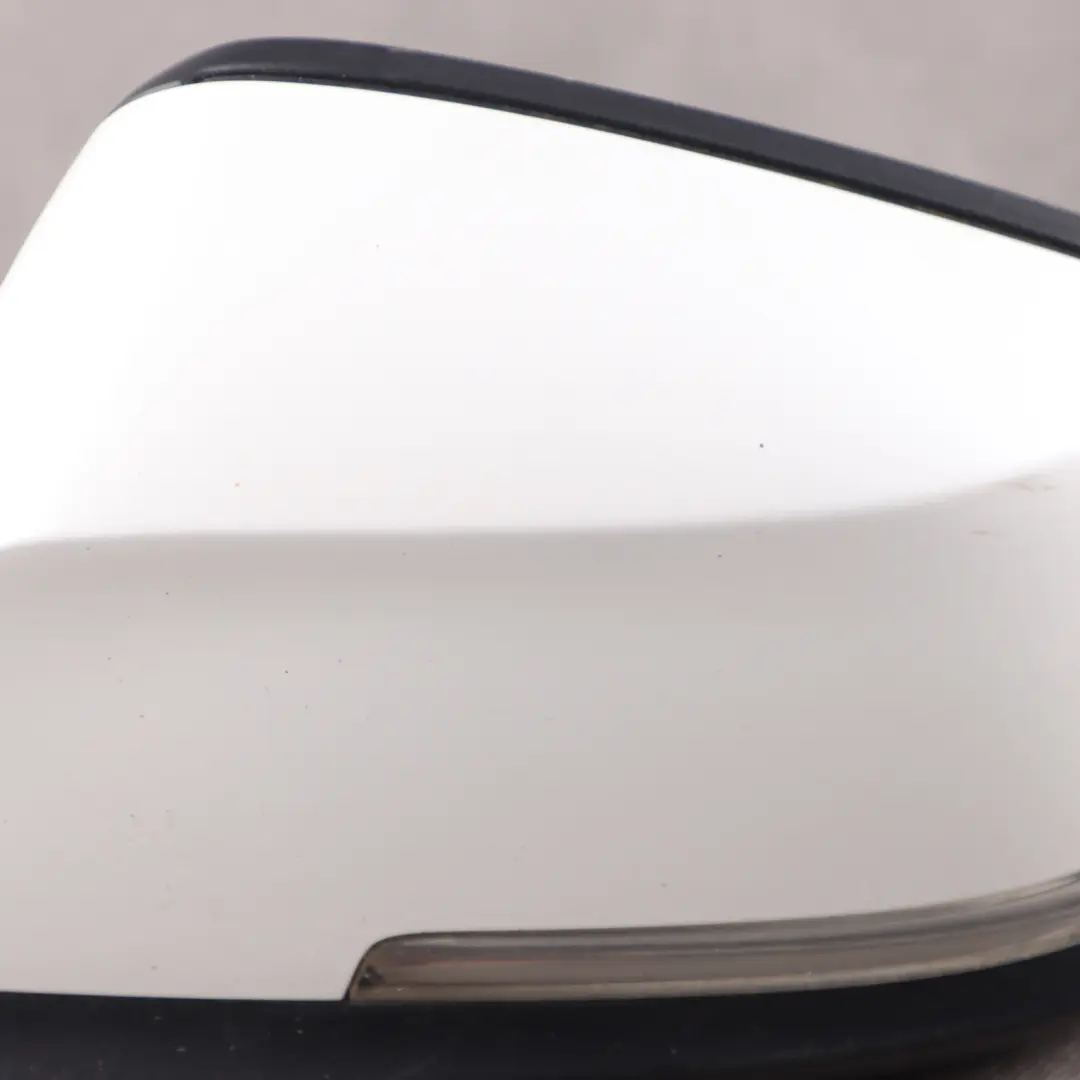 Heated Left Wing Mirror N/S Door Mineral White Metallic A96 to BMW X1 Series E84 with Part number 7307157 BMW X1 Series E84 Heated Left Wing Mirror N/S Door Mineral White Metallic A96 - SKU rhd-7307157-MW - Part number 7307157