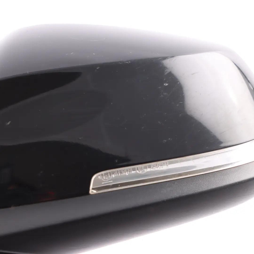  Wing Mirror BMW X1 E84 Heated Front Left N/S Door Indicator Schwarz 2 Black 668 - SKU rhd-7307157-SCH - Part number 7307157