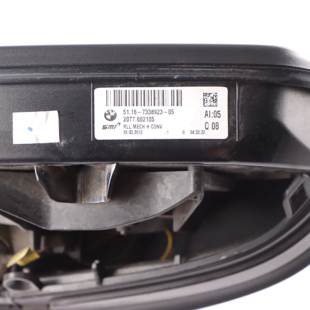  Wing Mirror Base BMW F30 F31 Outside Heated Door Left N/S Carrier 6 Pins - SKU rhd-7345655-4 - Part number 7345655