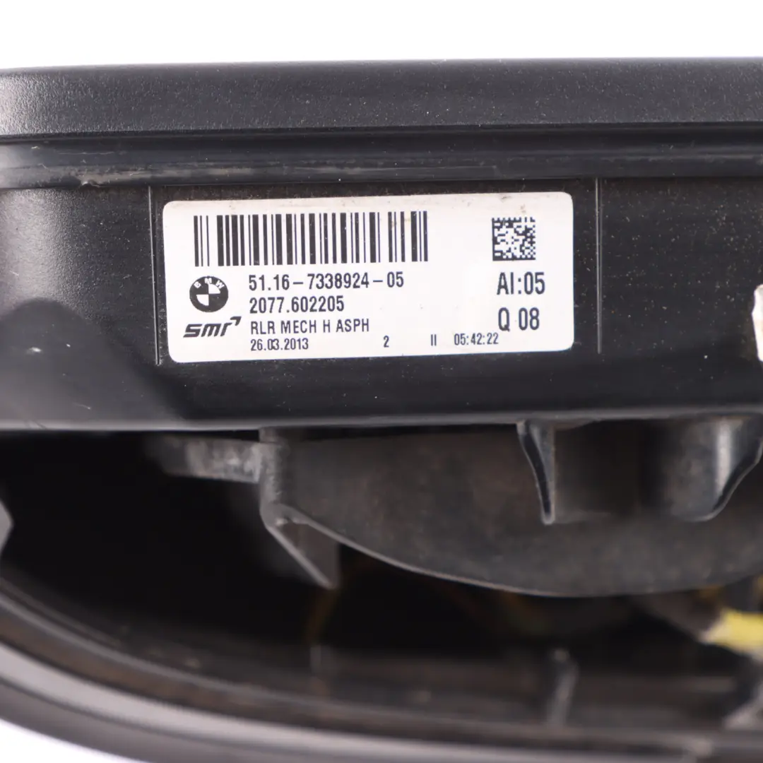 Wing Mirror BMW F30 F31 Door Right O/S Heated Outside 6 Pins to with Part number 7345656 Wing Mirror BMW F30 F31 Door Right O/S Heated Outside 6 Pins - SKU rhd-7345656-3 - Part number 7345656
