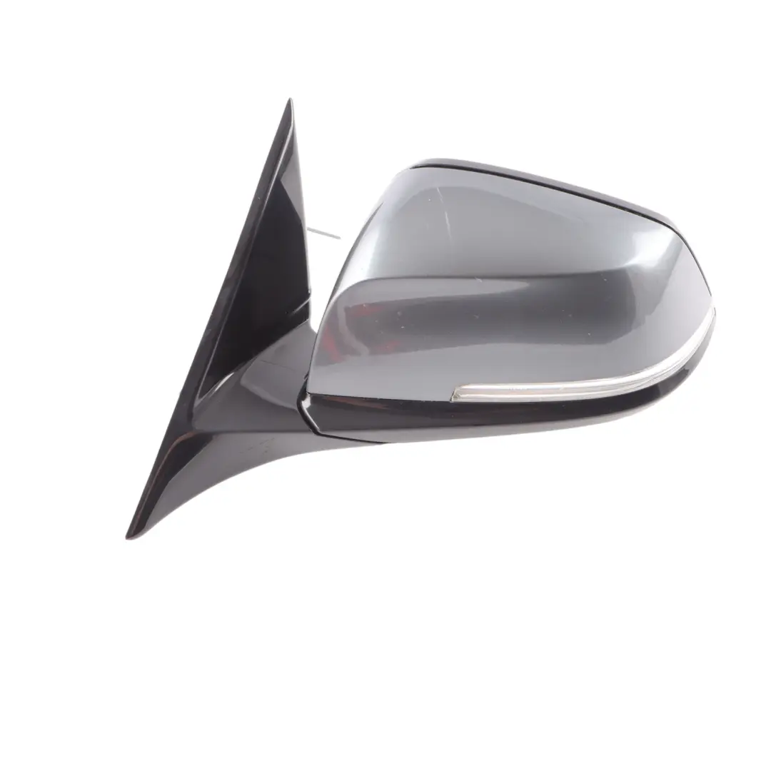  Wing Mirror BMW F30 F31 High Gloss Heated Door Left N/S Outside Mineral Grey B39 - SKU rhd-7345667-MG - Part number 7345667