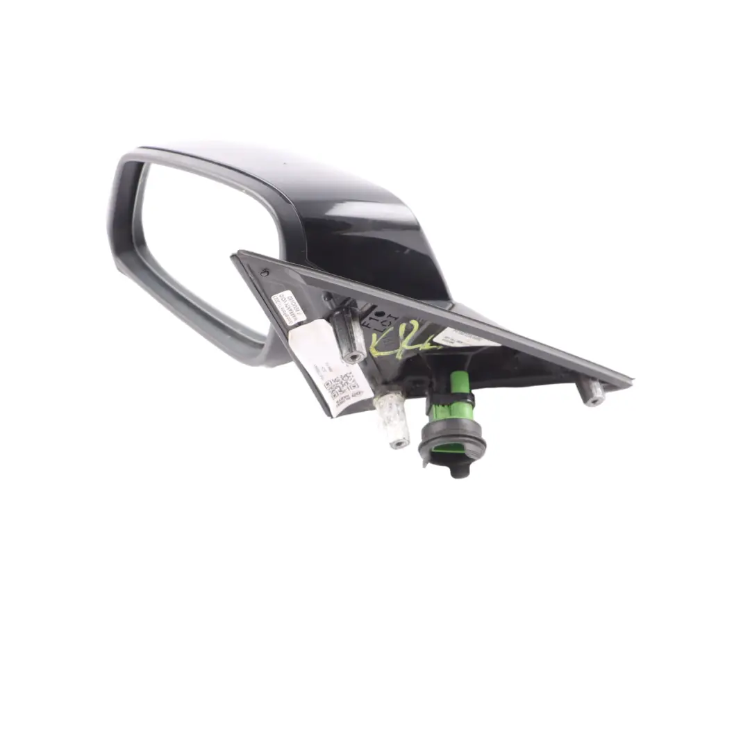  Wing Mirror BMW F10 F11 LCI Heated Left N/S Door Schwarz 2 Black - 668 - SKU rhd-7350641-SCH - Part number 7350641