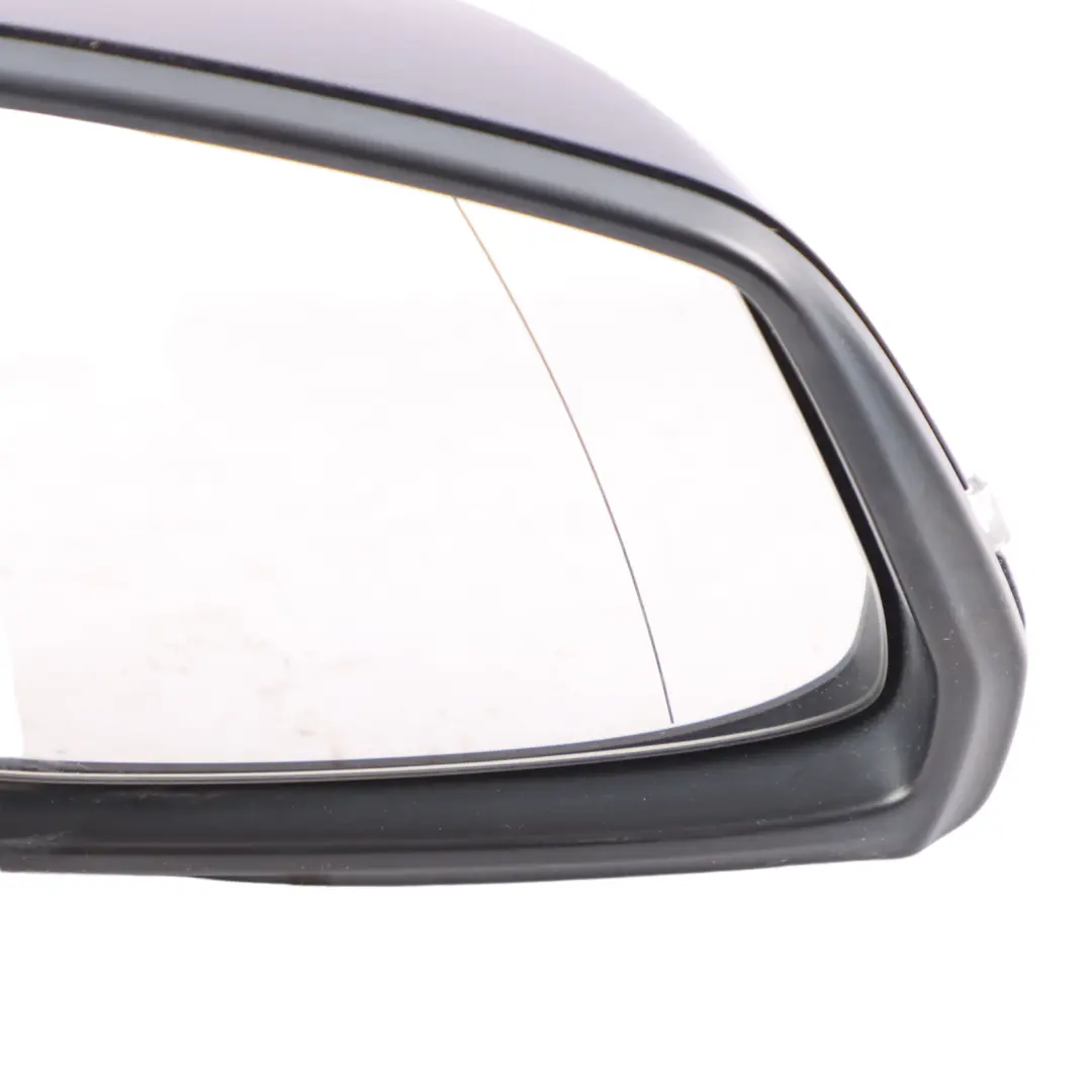 BMW 5 Series F10 F11 Heated Right Wing Mirror O/S Tanzanite Blue Metallic X10 - SKU rhd-7350642-TAN - Part number 7350642
