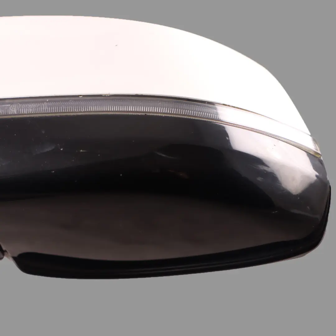  Wing Mirror BMW F10 F11 LCI Heated Left N/S Door Auto Dip Alpine White - 300 - SKU rhd-7350689-AW - Part number 7350689