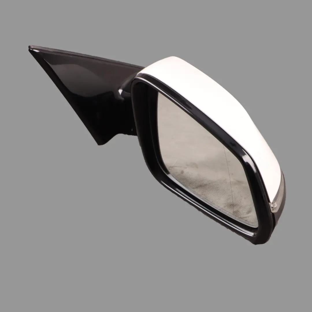 Wing Mirror BMW F10 F11 LCI Heated Right O/S Door Shadow Line Alpine White - 300 to with Part number 7350690 Wing Mirror BMW F10 F11 LCI Heated Right O/S Door Shadow Line Alpine White - 300 - SKU rhd-7350690-AW - Part number 7350690