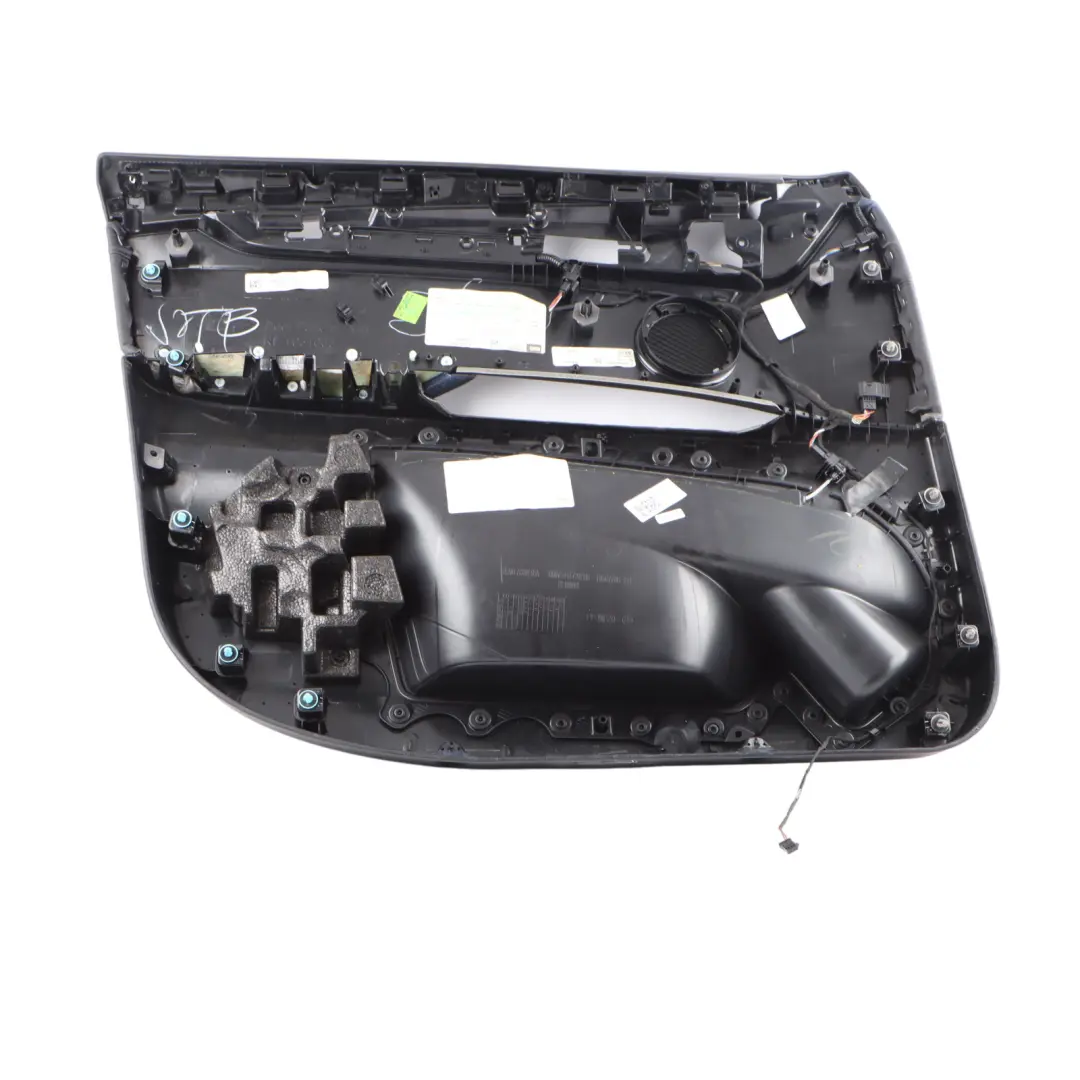 Door Card Front Right O/S Lining Trim Leather Dakota Black to BMW X5 F15 with Part number 7369944 BMW X5 F15 Door Card Front Right O/S Lining Trim Leather Dakota Black - SKU rhd-7369944 - Part number 7369944