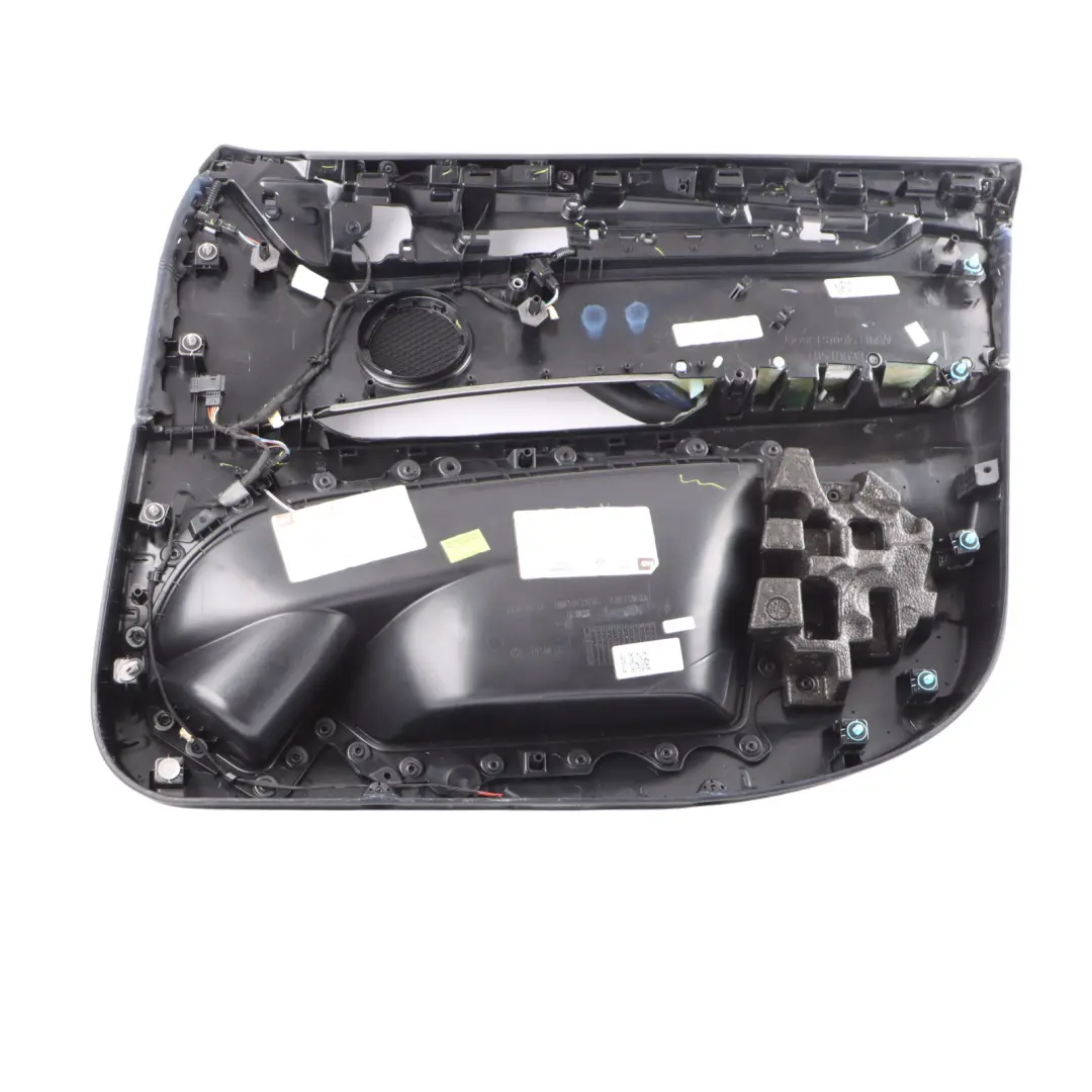BMW X5 F15 Door Card Front Left N/S Lining Trim Leather Dakota Black - SKU rhd-7369953 - Part number 7369953