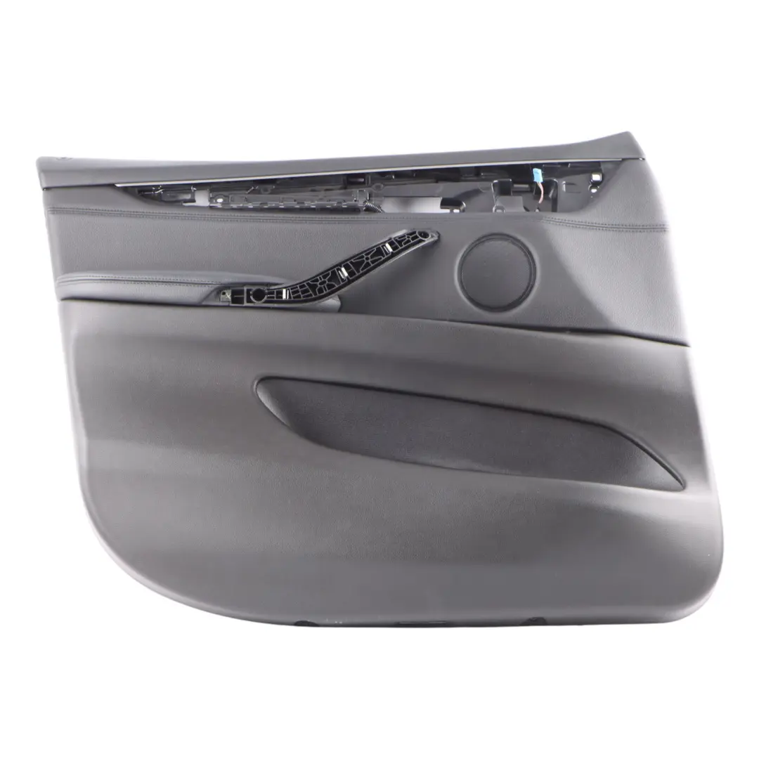 BMW X5 F15 Door Card Front Left N/S Lining Trim Leather Dakota Black - SKU rhd-7369953 - Part number 7369953