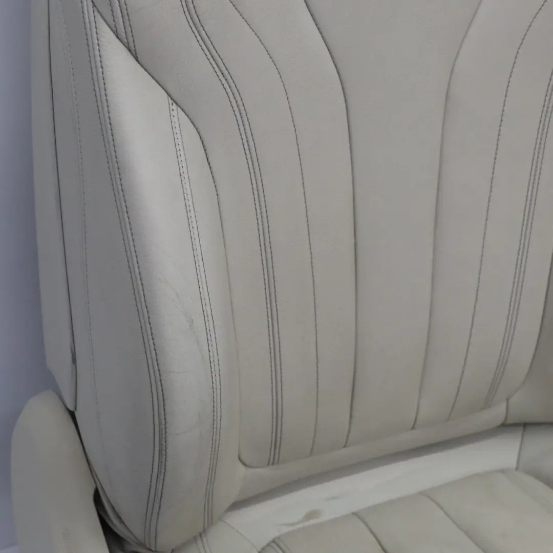 Front Right O/S Sport Seat Leather Elfenbein Weiss Heated Memory to BMW F15 F16 with Part number 7411450 BMW F15 F16 Front Right O/S Sport Seat Leather Elfenbein Weiss Heated Memory - SKU rhd-7411450-1 - Part number 7411450