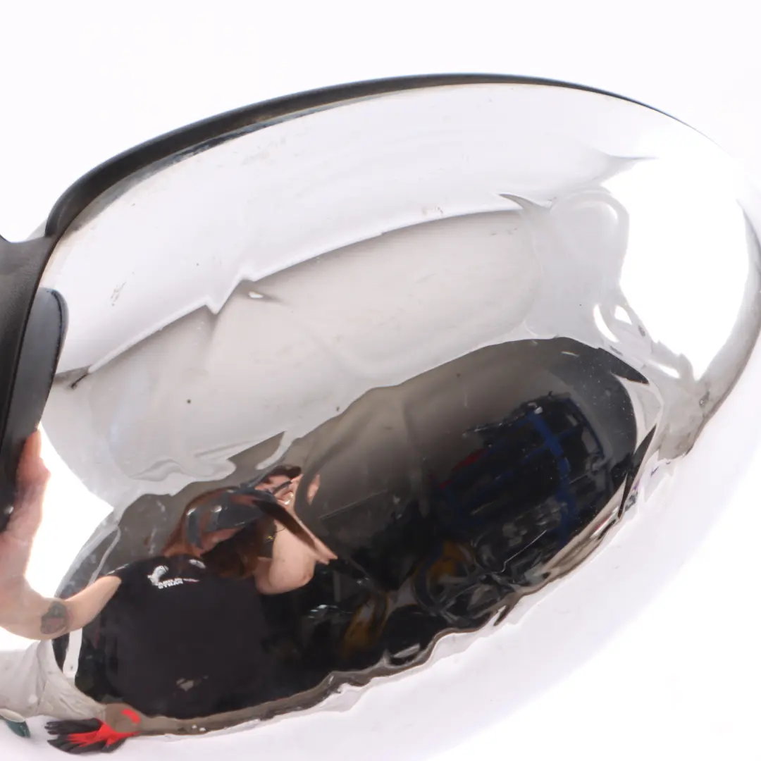  Wing Mirror Mini R55 R56 3 Right Door Power Fold O/S Heated Chrome 7 Pins - SKU rhd-7417466-CHR3 - Part number 7417466
