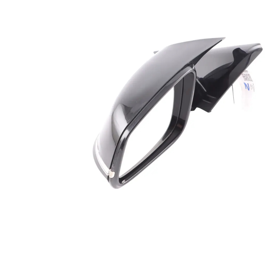 BMW F20 LCI Wing Mirror Cover Heated Door Left N/S Outside 5 Pin Black - SKU rhd-7459059-BLK1 - Part number 7459059